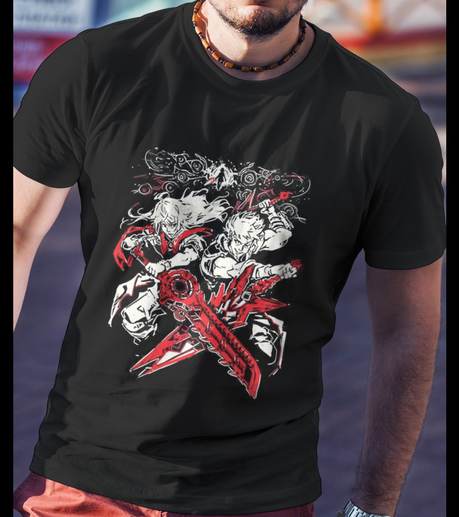 Xenoblade Chronicles 3 Future Redeemed Blades Crossing Fanart T-Shirt
