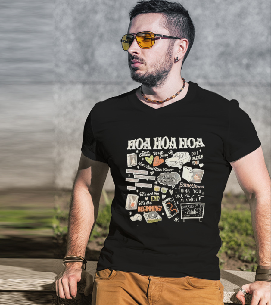 Hoa Hoa Hoa I Think You Like Me As A Wolf Forks Washington Twilight Series T-Shirt