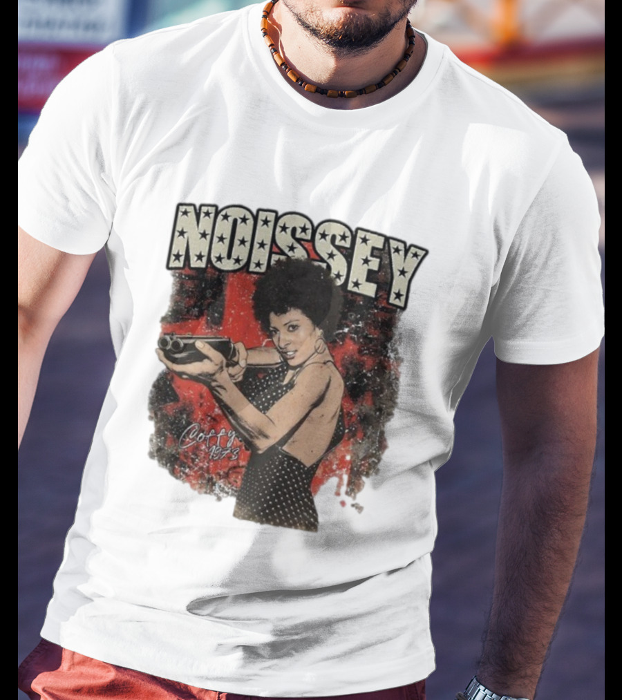 Noissey Coffy 1973 Retro Movie Character Print T-Shirt
