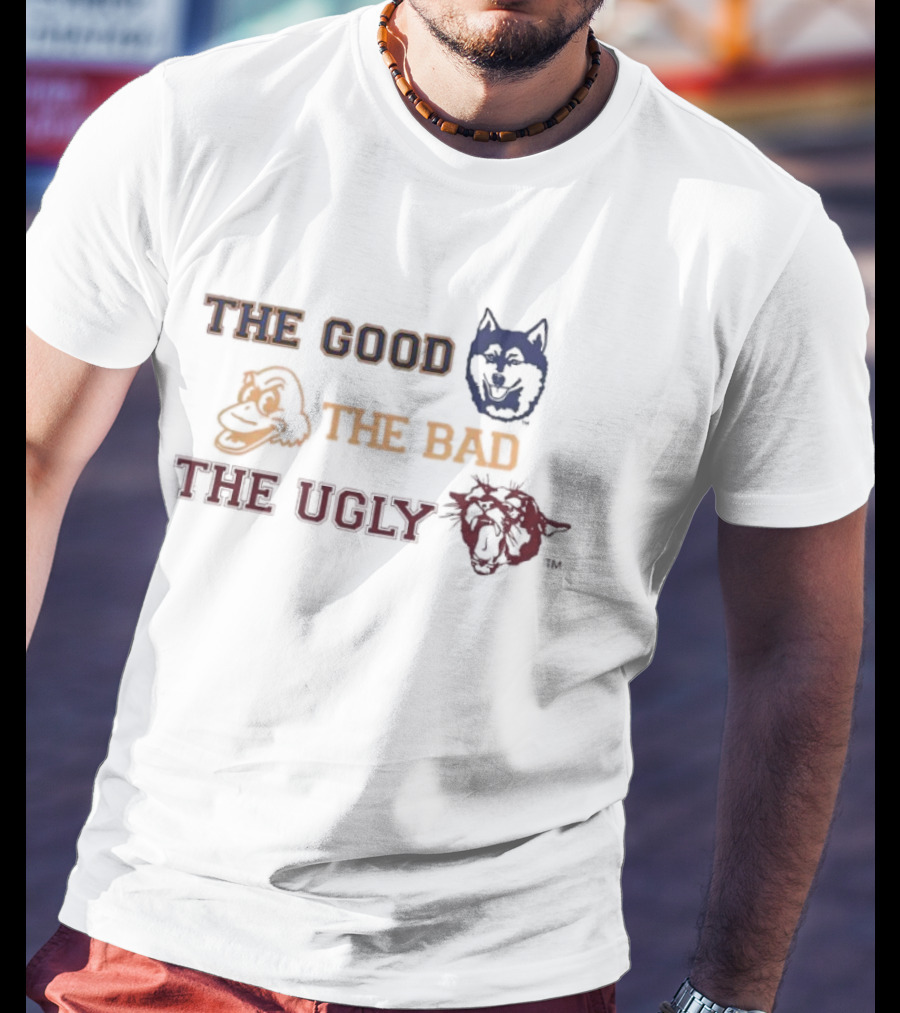 Washington Huskies The Good Oregon Ducks The Bad Washington State Cougars The Ugly T-Shirt