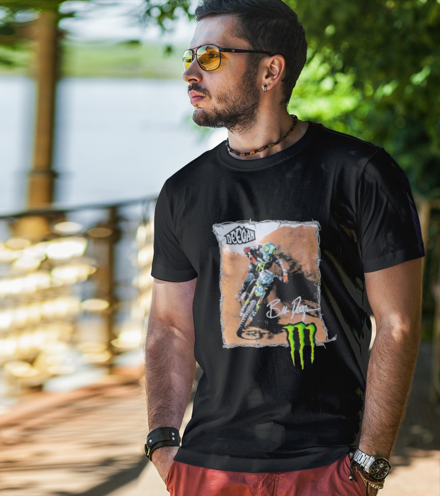 Deegan Monster Energy Motocross Barbed Wire T-Shirt