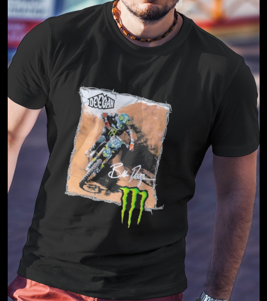 Deegan Monster Energy Motocross Barbed Wire T-Shirt