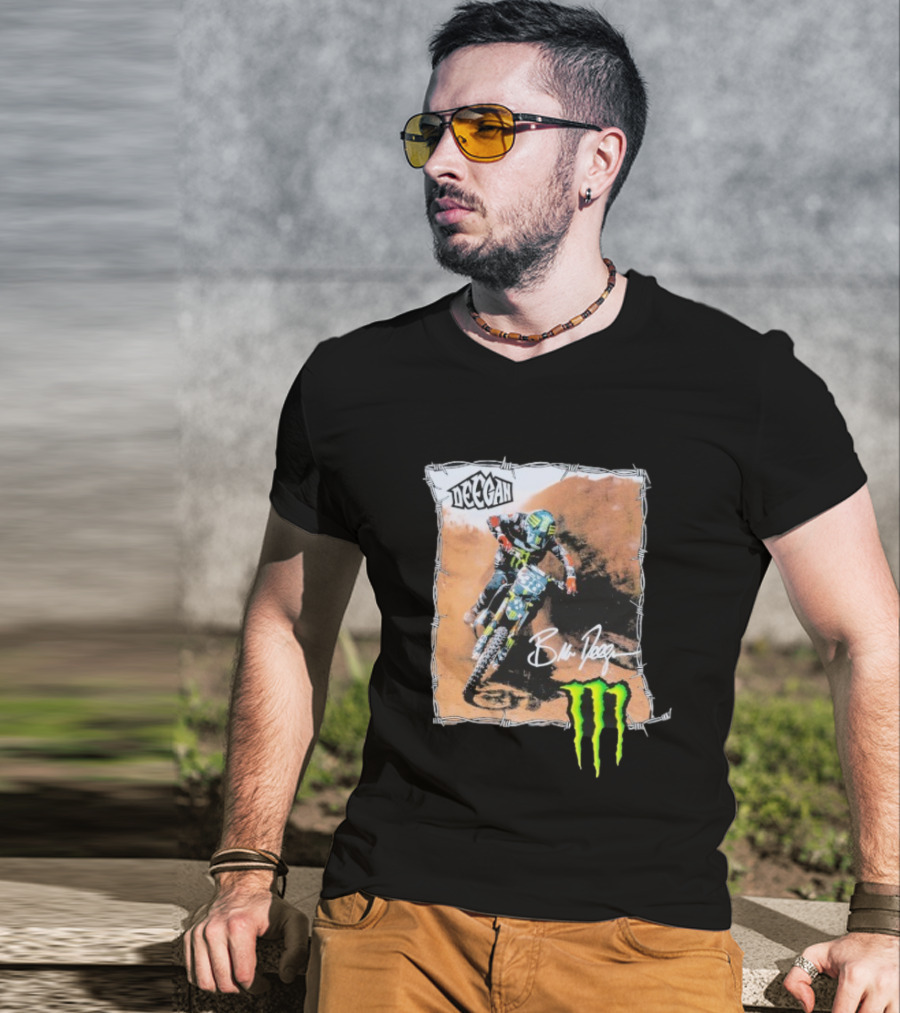 Deegan Monster Energy Motocross Barbed Wire T-Shirt