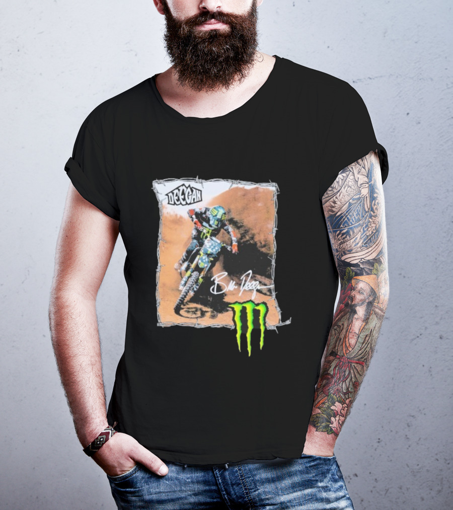 Deegan Monster Energy Motocross Barbed Wire T-Shirt