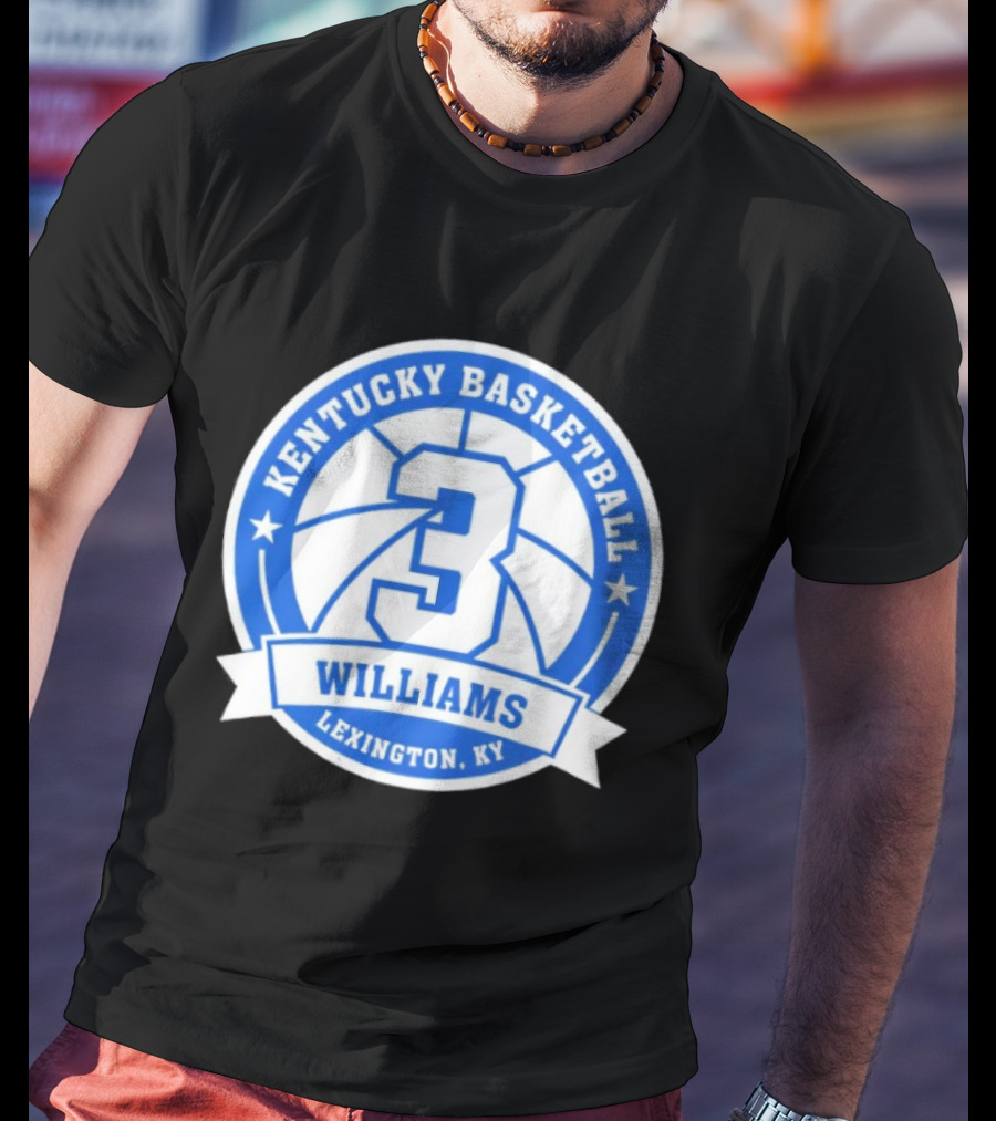 Kentucky Basketball 3 Williams Lexington KY T-Shirt