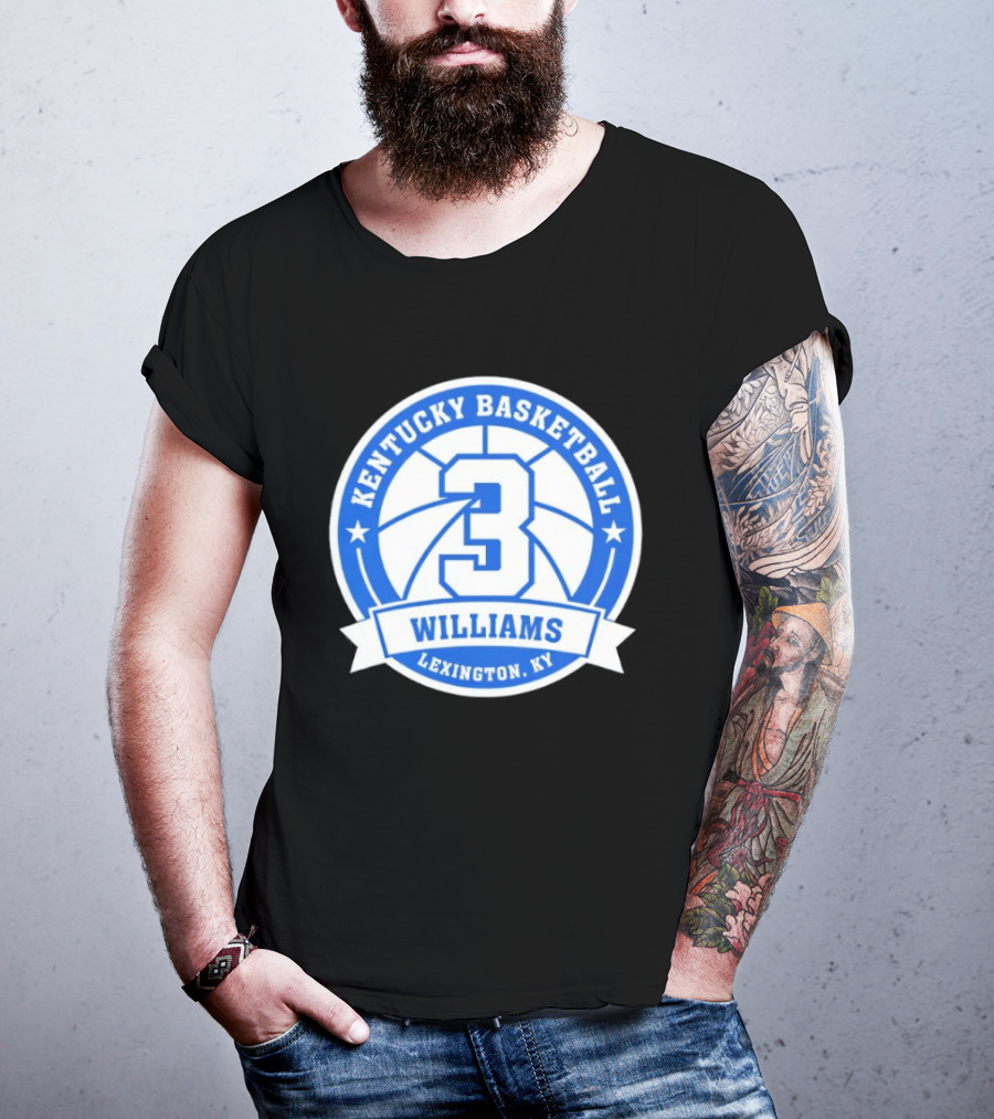 Kentucky Basketball 3 Williams Lexington KY T-Shirt