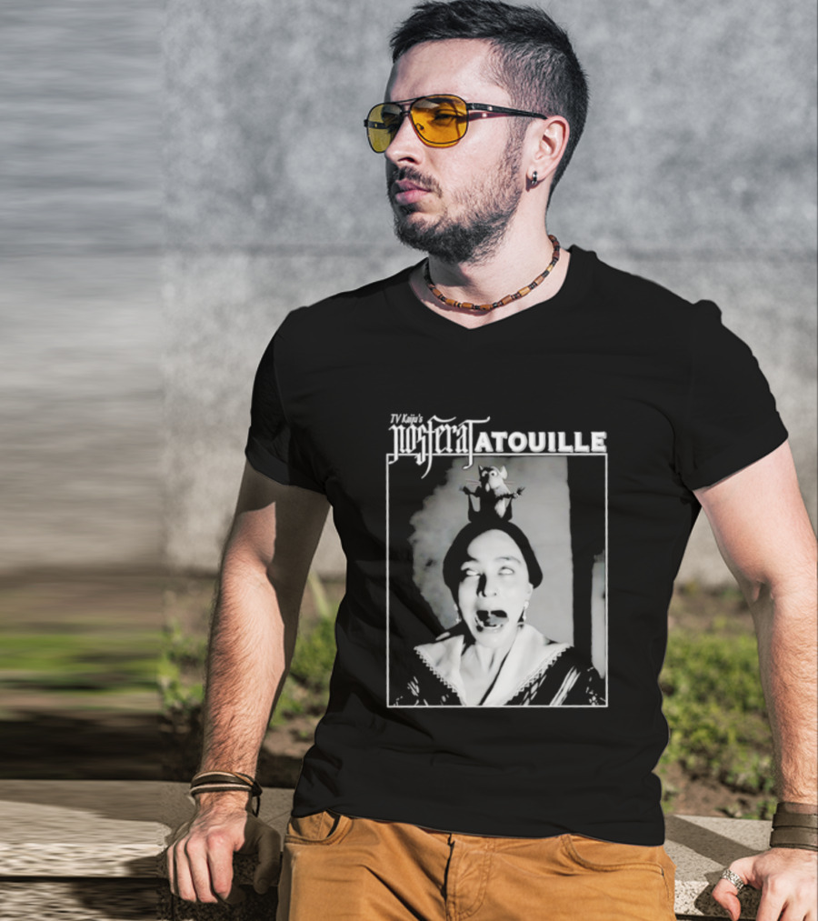 TV Kaiju Nosferatatouille Horror Rat Vampire Mashup T-Shirt