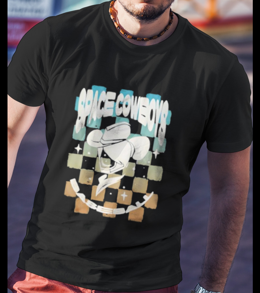 Sugar Land Space Cowboys Retro Astronaut T-Shirt