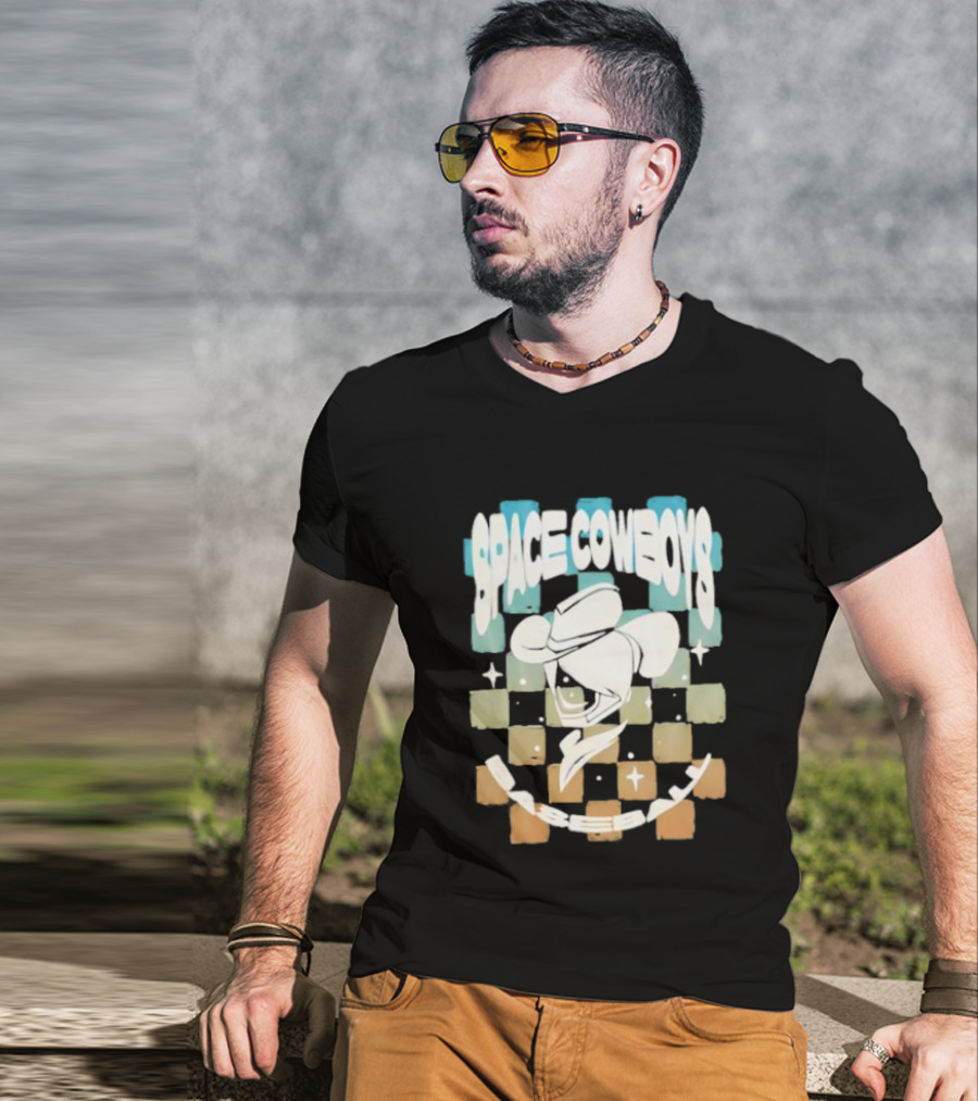 Sugar Land Space Cowboys Retro Astronaut T-Shirt