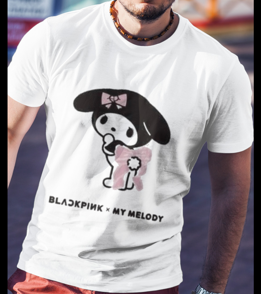 BLACKPINK X My Melody World Tour Tokyo January 2026 Sanrio Collaboration T-Shirt