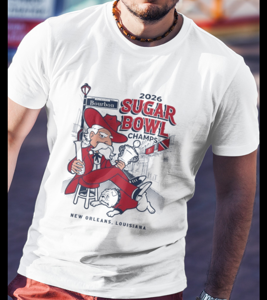 2026 Sugar Bowl Champs Ole Miss Rebels New Orleans Louisiana T-Shirt