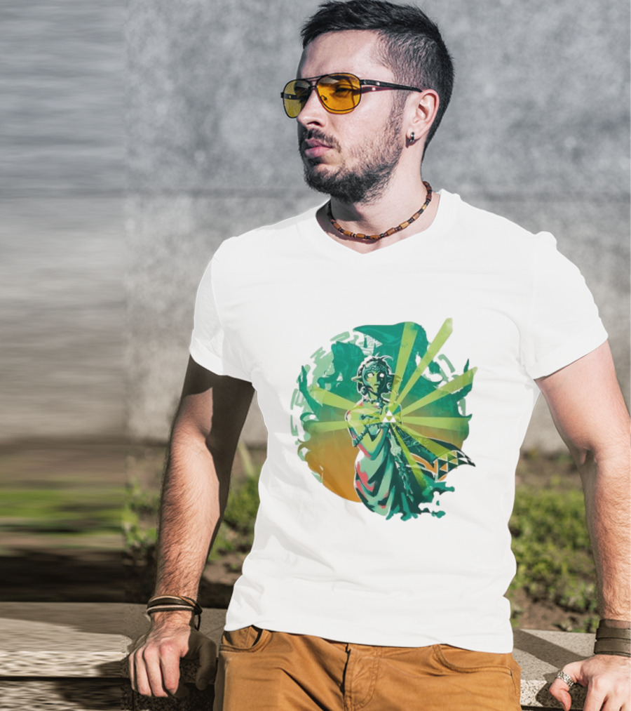 Princess Zelda Zeldathon Mythos Series Tears Of The Kingdom Iconic Fantasy Adventure T-Shirt