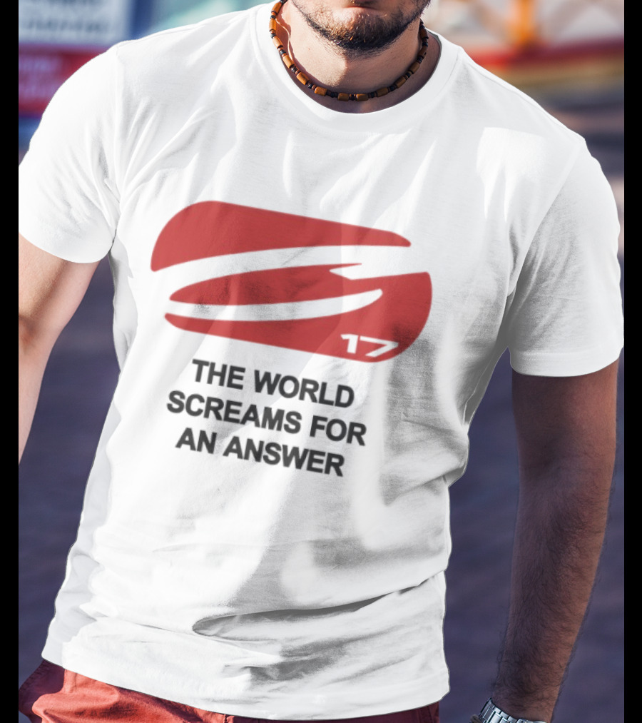 The World Screams For An Answer God’s Plan T-Shirt