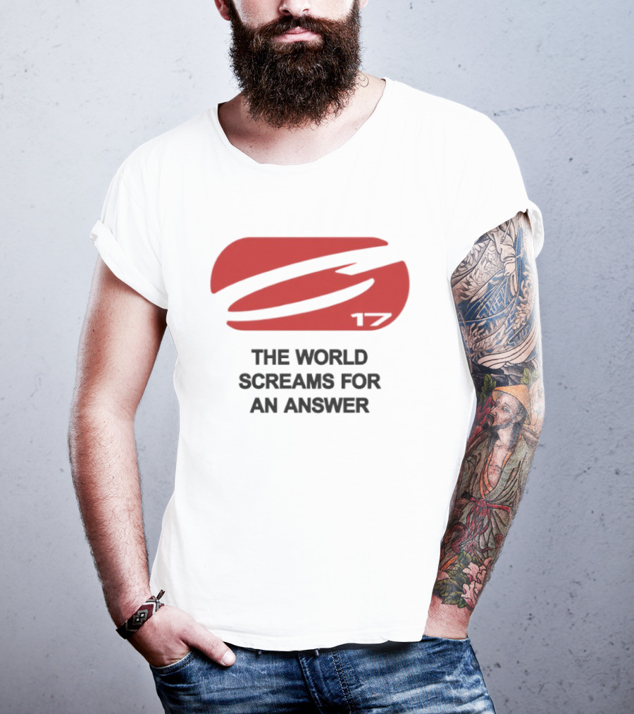The World Screams For An Answer God’s Plan T-Shirt