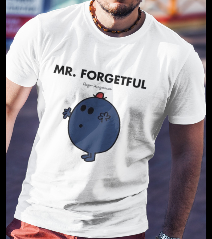 Mr. Men Little Miss Mr. Forgetful Roger Hargreaves T-Shirt