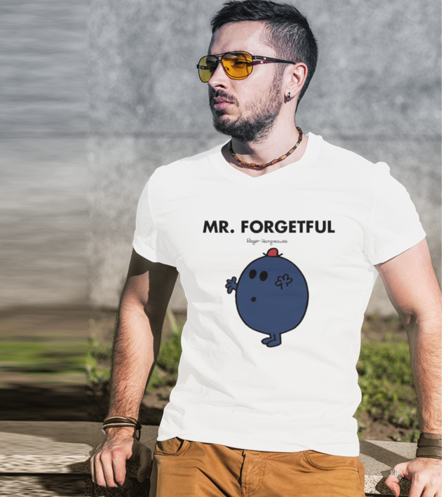 Mr. Men Little Miss Mr. Forgetful Roger Hargreaves T-Shirt