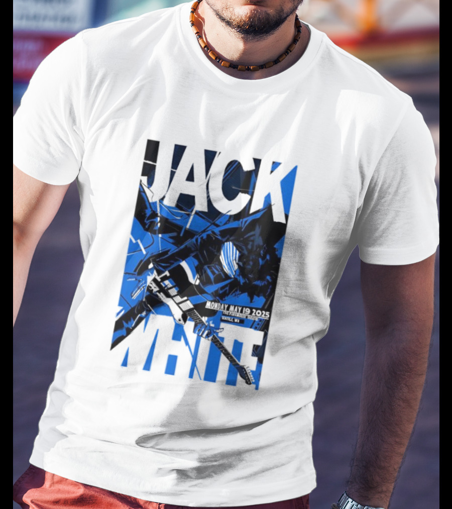Jack White Seattle WA May 19th 2025 Concert Tour Collectible T-Shirt