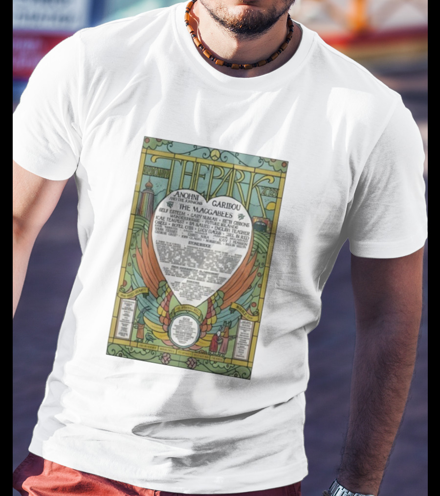 Glastonbury Festival 2025 The Park Anohni The Maccabees Lineup T-Shirt