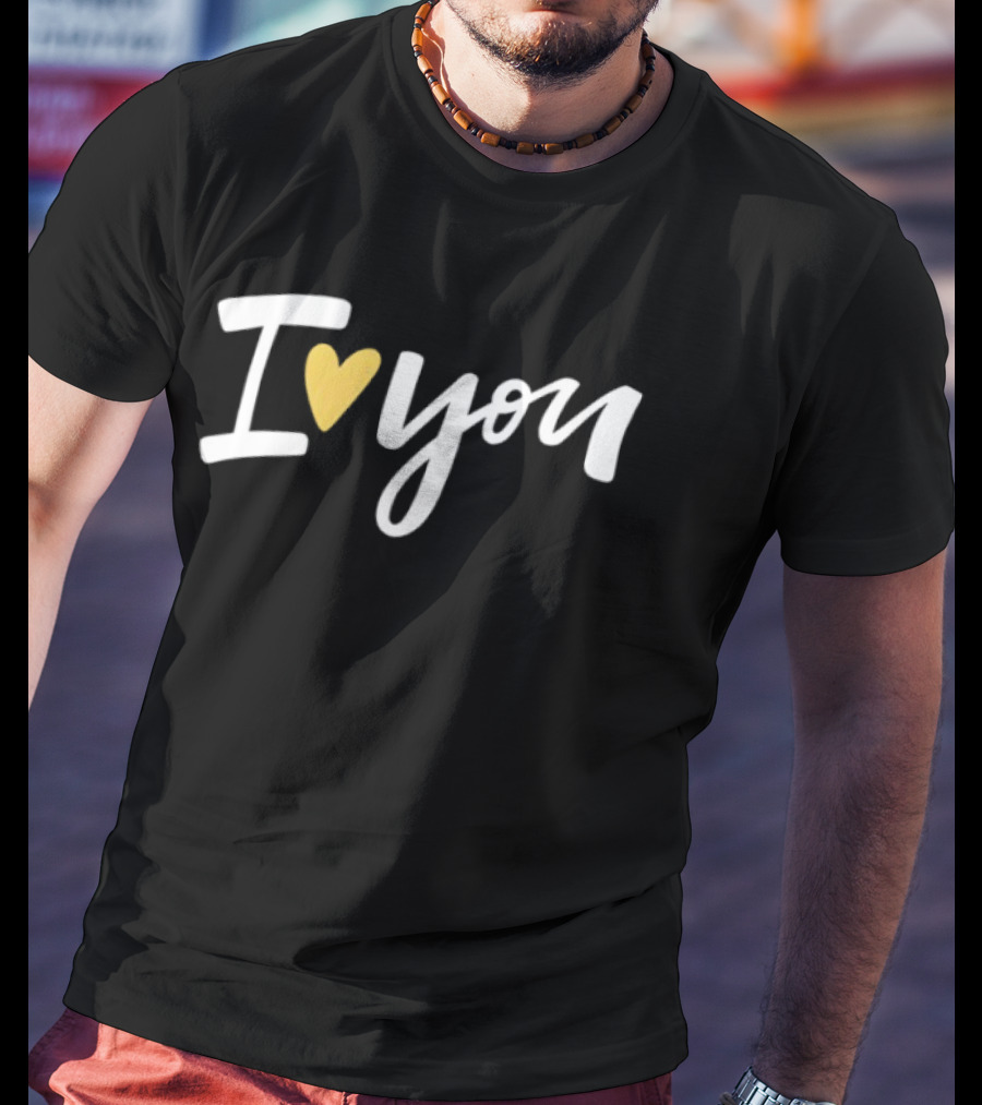 I Love You Heart Valentines Day 2026 T-Shirt