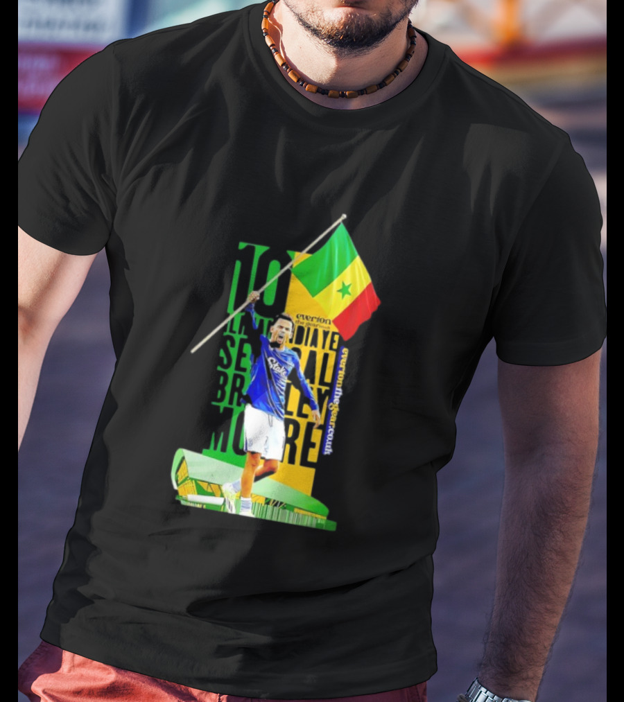 Iliman Ndiaye Everton Senegal Bramley Moore Stadium T-Shirt