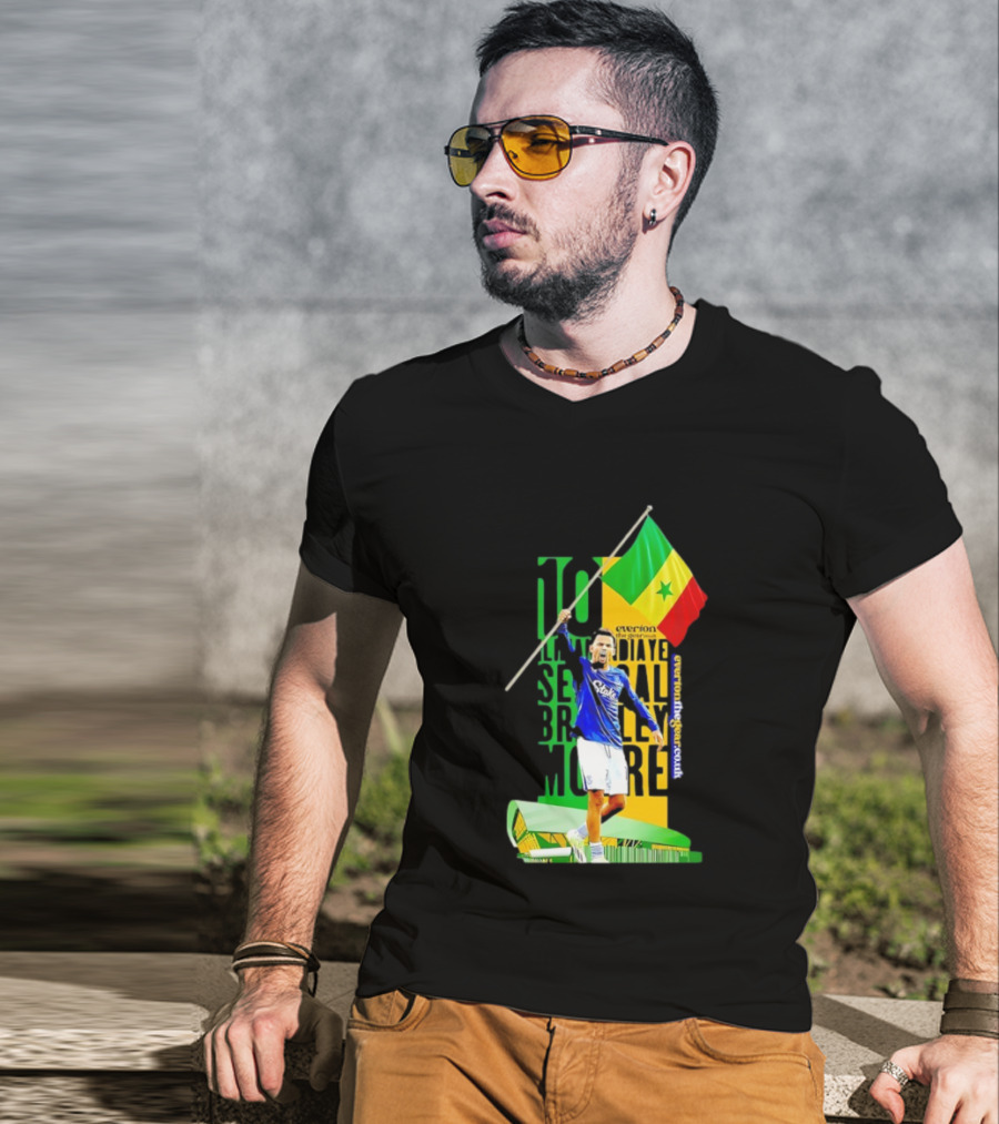 Iliman Ndiaye Everton Senegal Bramley Moore Stadium T-Shirt