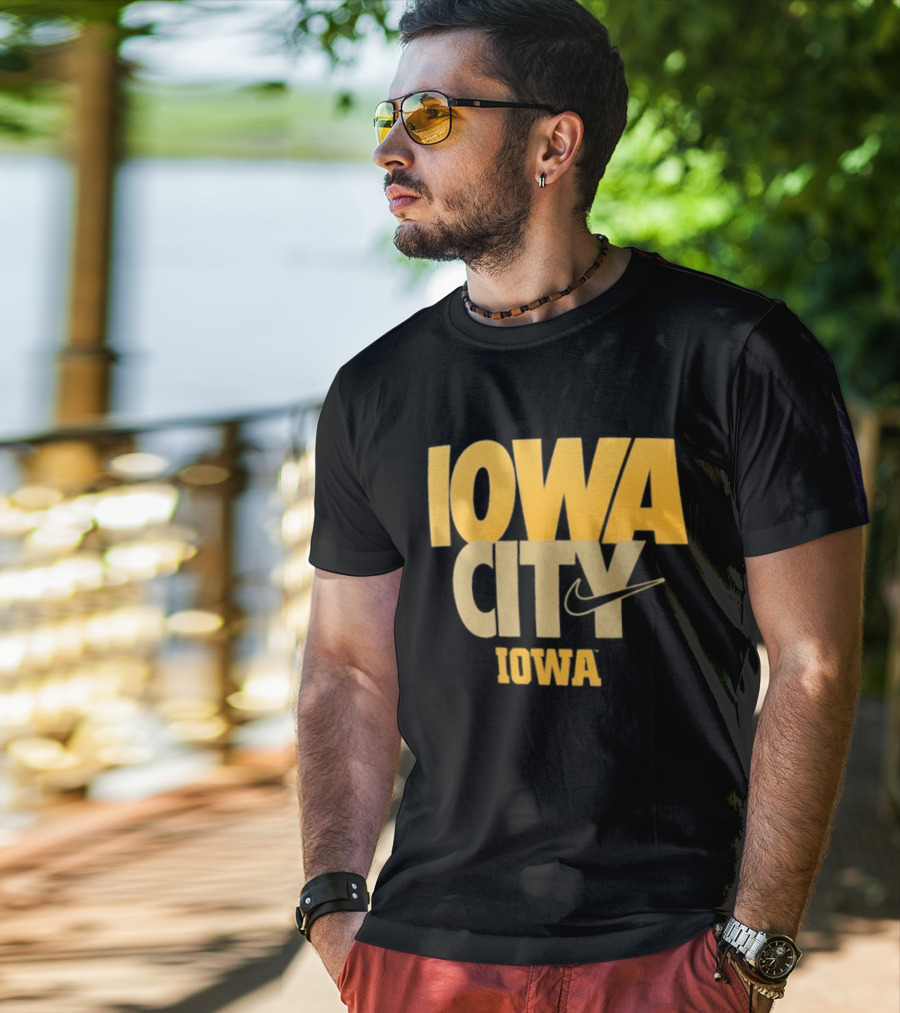 Iowa City Nike Iowa Hawkeyes T-Shirt