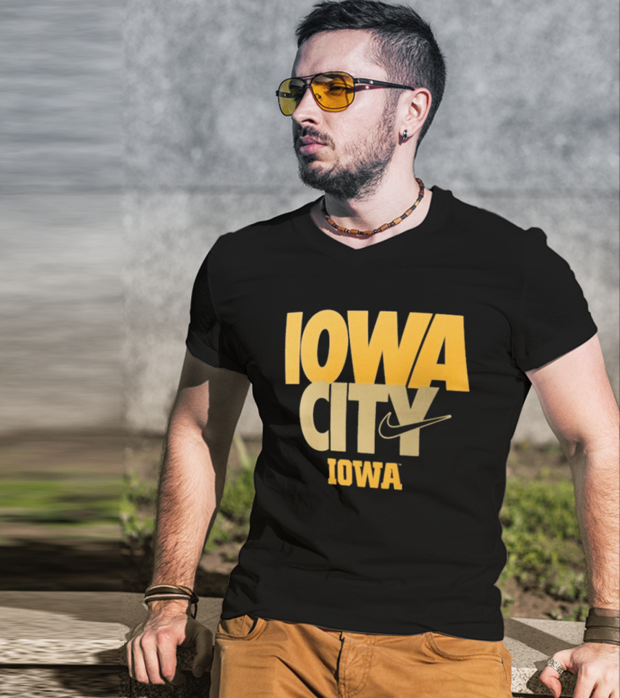 Iowa City Nike Iowa Hawkeyes T-Shirt