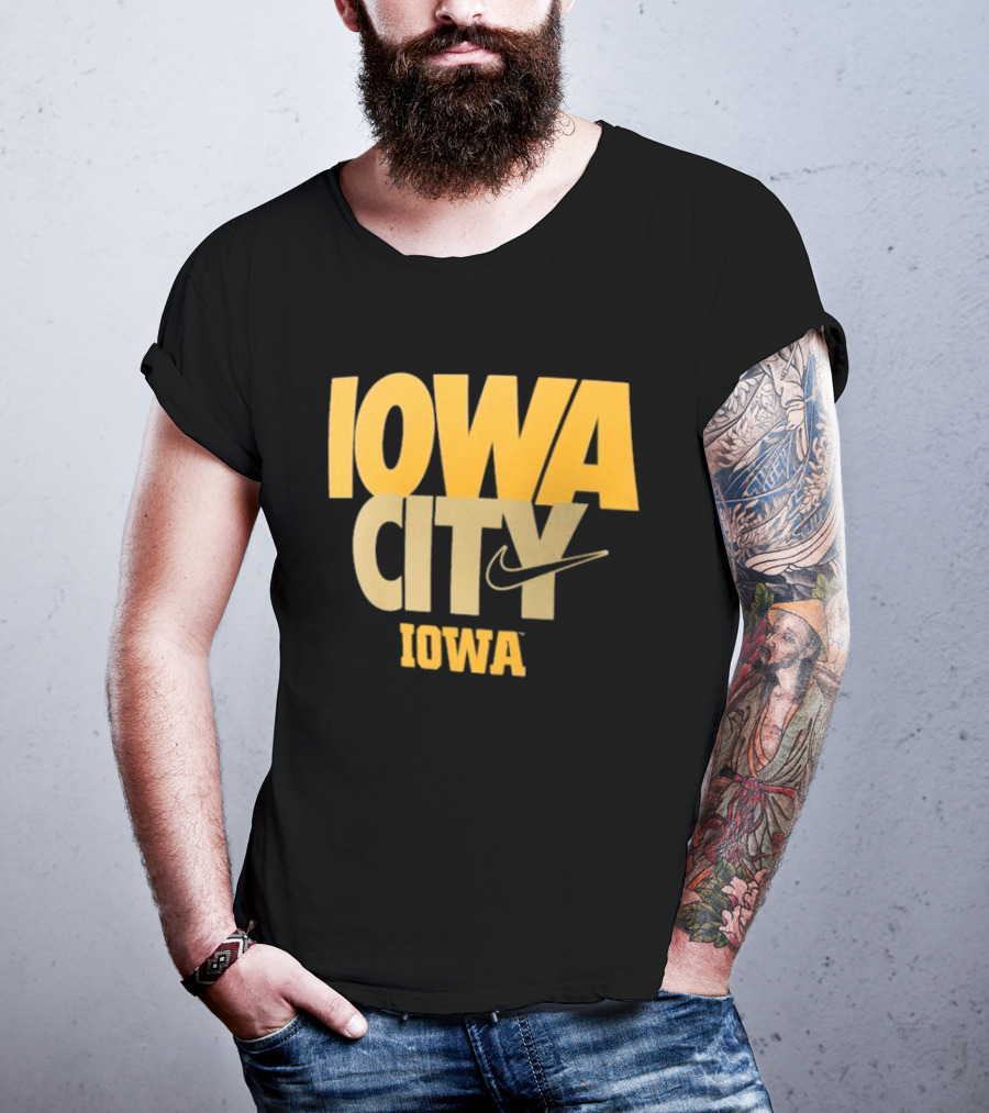 Iowa City Nike Iowa Hawkeyes T-Shirt