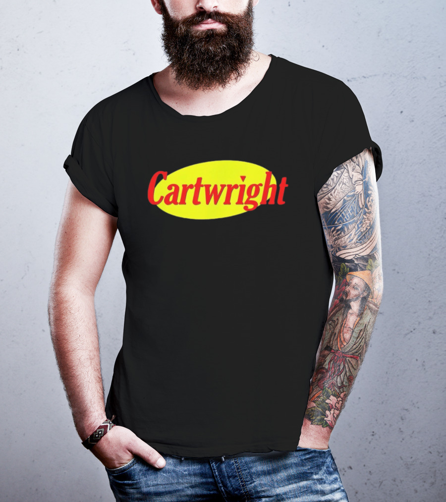 Cartwright Seinfeld Yellow Oval Iconic T-Shirt