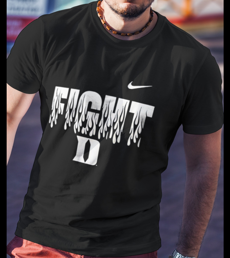 Nike Fight Duke Blue Devils D Dripping T-Shirt
