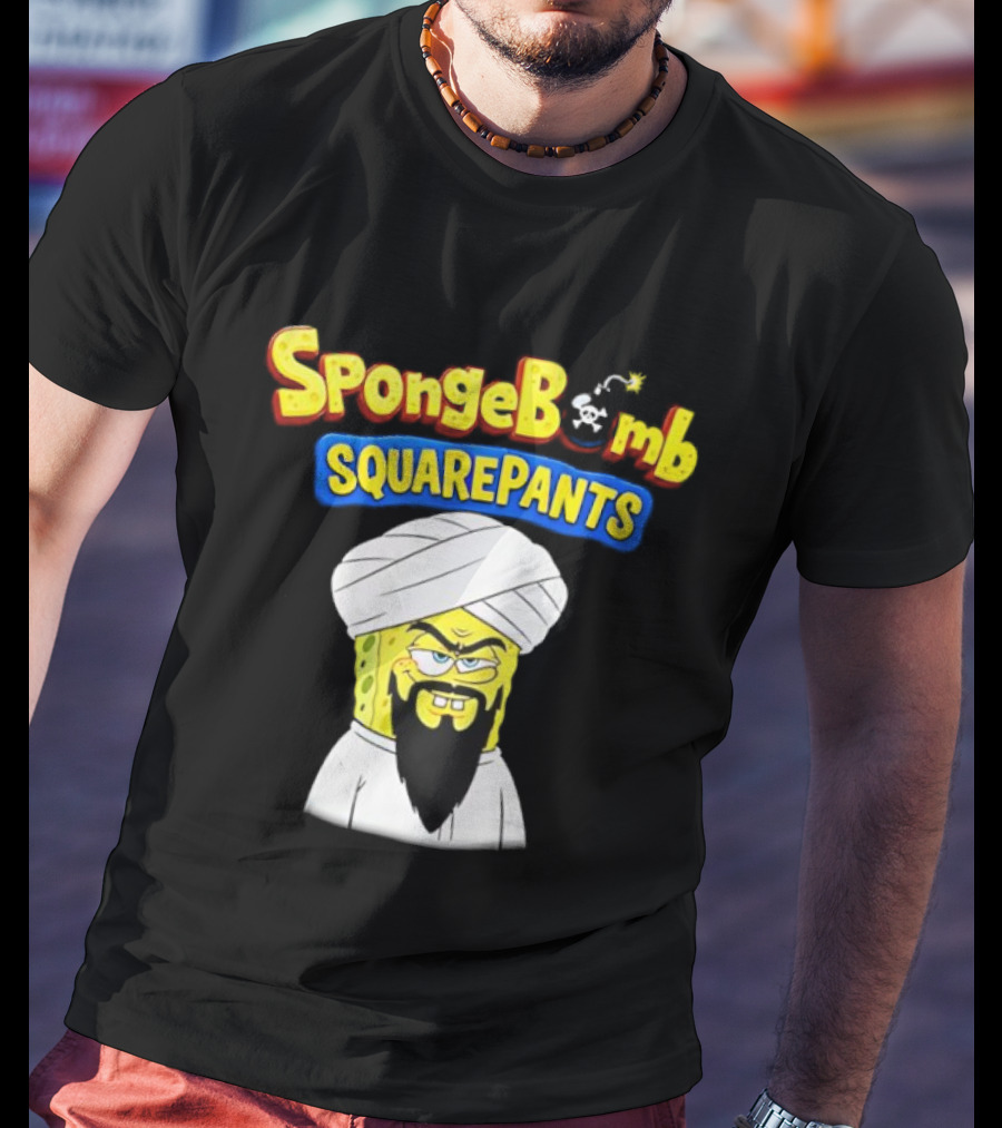 Squarepants Osama Bin Laden Sponge T-Shirt