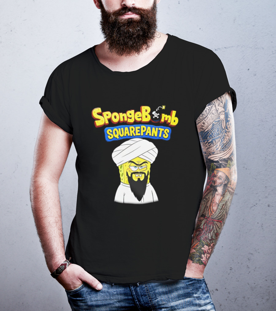 Squarepants Osama Bin Laden Sponge T-Shirt