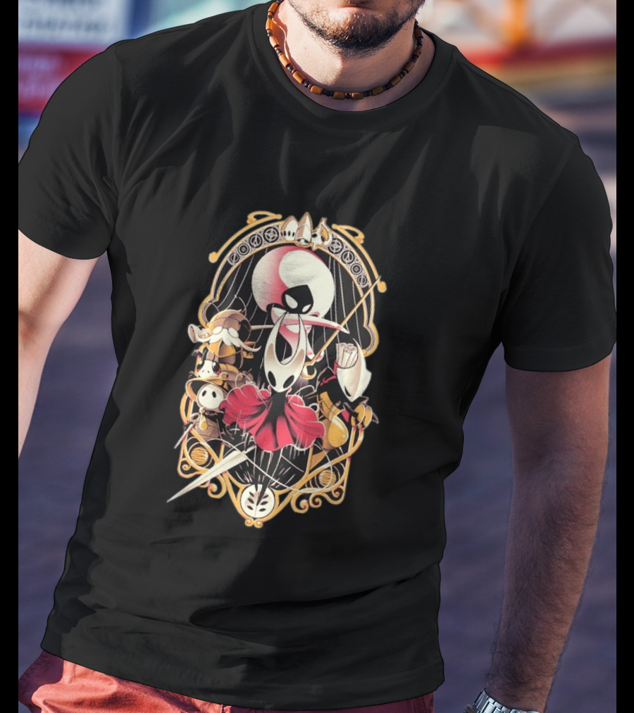 Hollow Knight Silksong Art Nouveau AGDQ 2026 Game T-Shirt