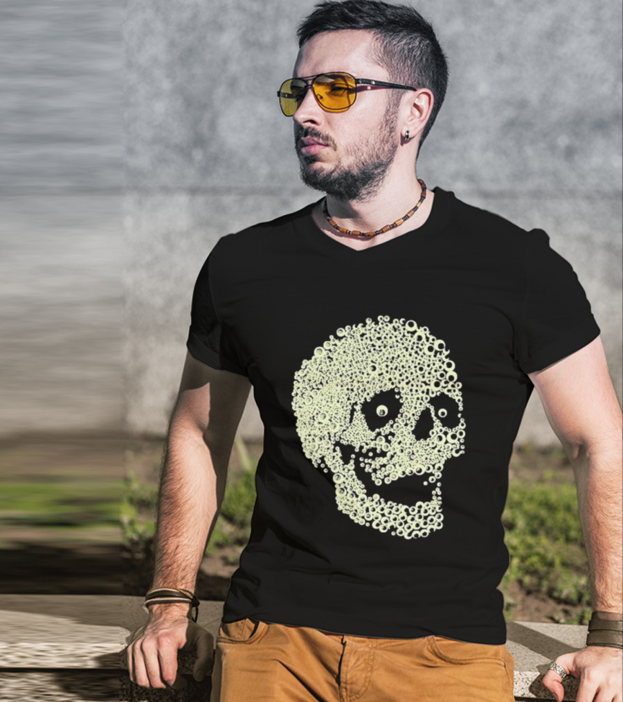 Noah Scalin Googly Eye Skull Creativity Halloween Essence T-Shirt