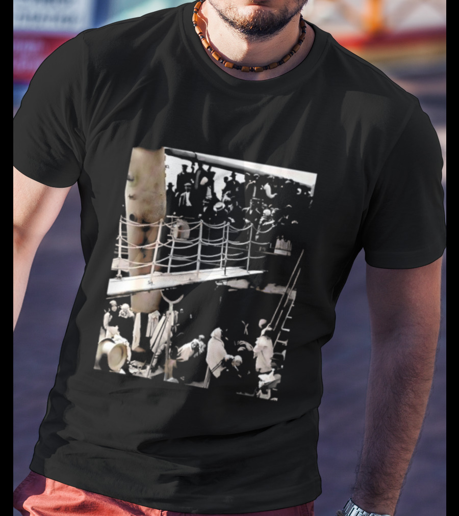 The Steerage Alfred Stieglitz Iconic Photographic Image Steamship Passengers 20th Century T-Shirt