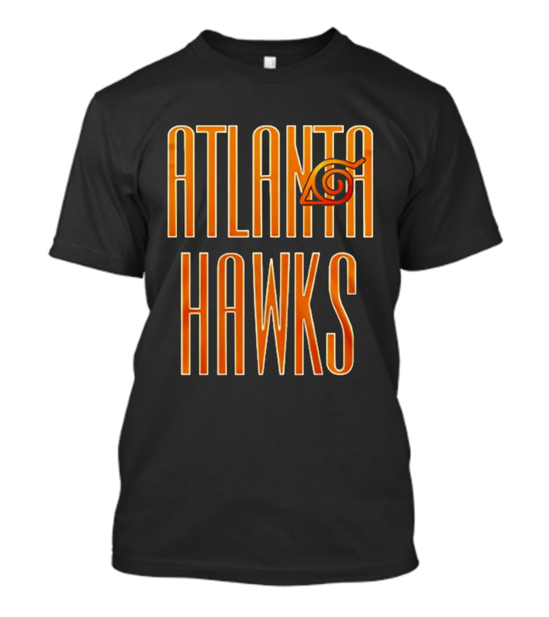 Atlanta Hawks Naruto Vintage Sharingan T-Shirt