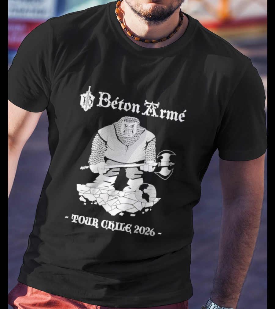 Béton Armé Tour Chile 2026 T-Shirt