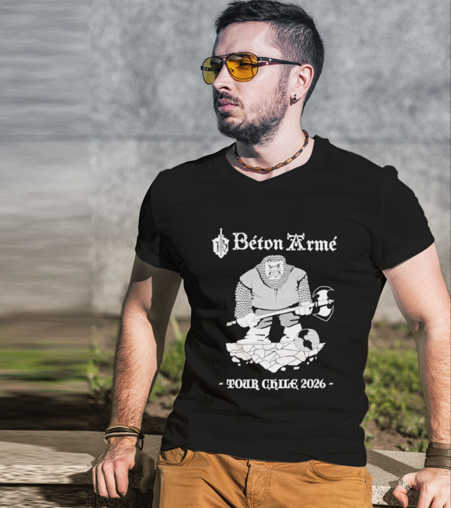Béton Armé Tour Chile 2026 T-Shirt
