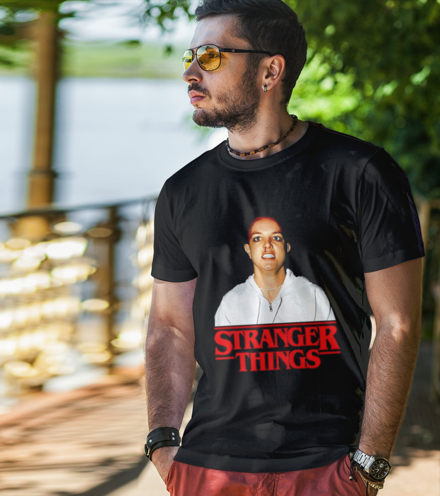 Britney Spears Stranger Things Pop Culture T-Shirt