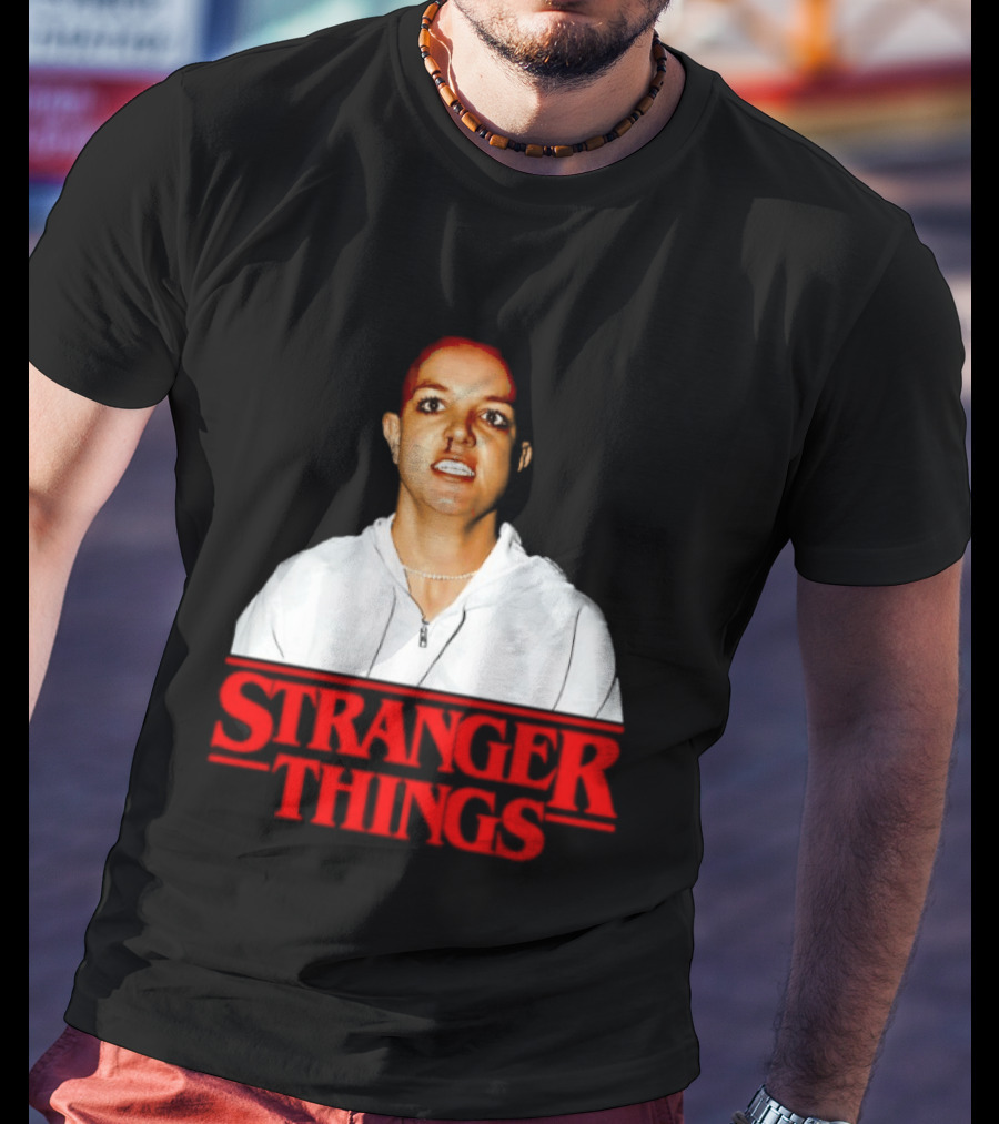 Britney Spears Stranger Things Pop Culture T-Shirt