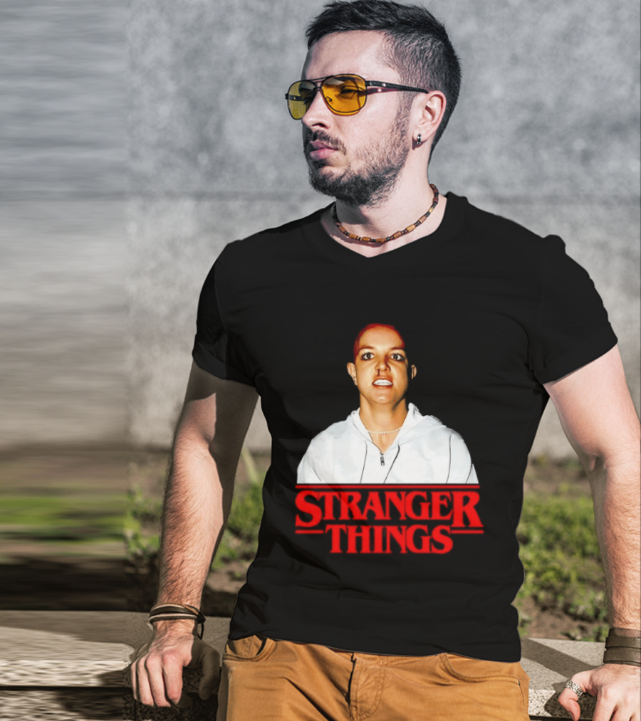 Britney Spears Stranger Things Pop Culture T-Shirt