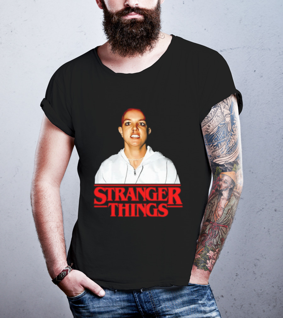 Britney Spears Stranger Things Pop Culture T-Shirt