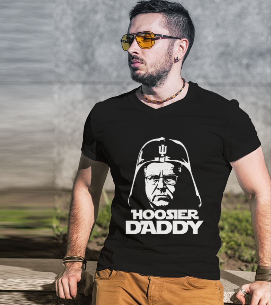 Hoosier Daddy Curt Cignetti Indiana Hoosiers Darth Vader T-Shirt