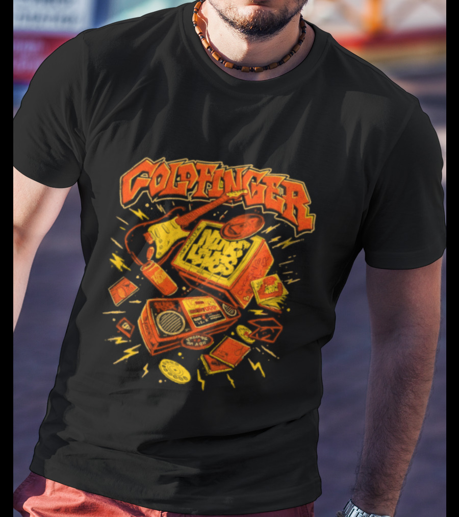 Goldfinger Nine Lives Music Explosive T-Shirt