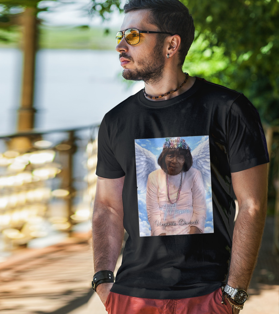 Mama Virginia Dorsett Angel Wings Celebration T-Shirt