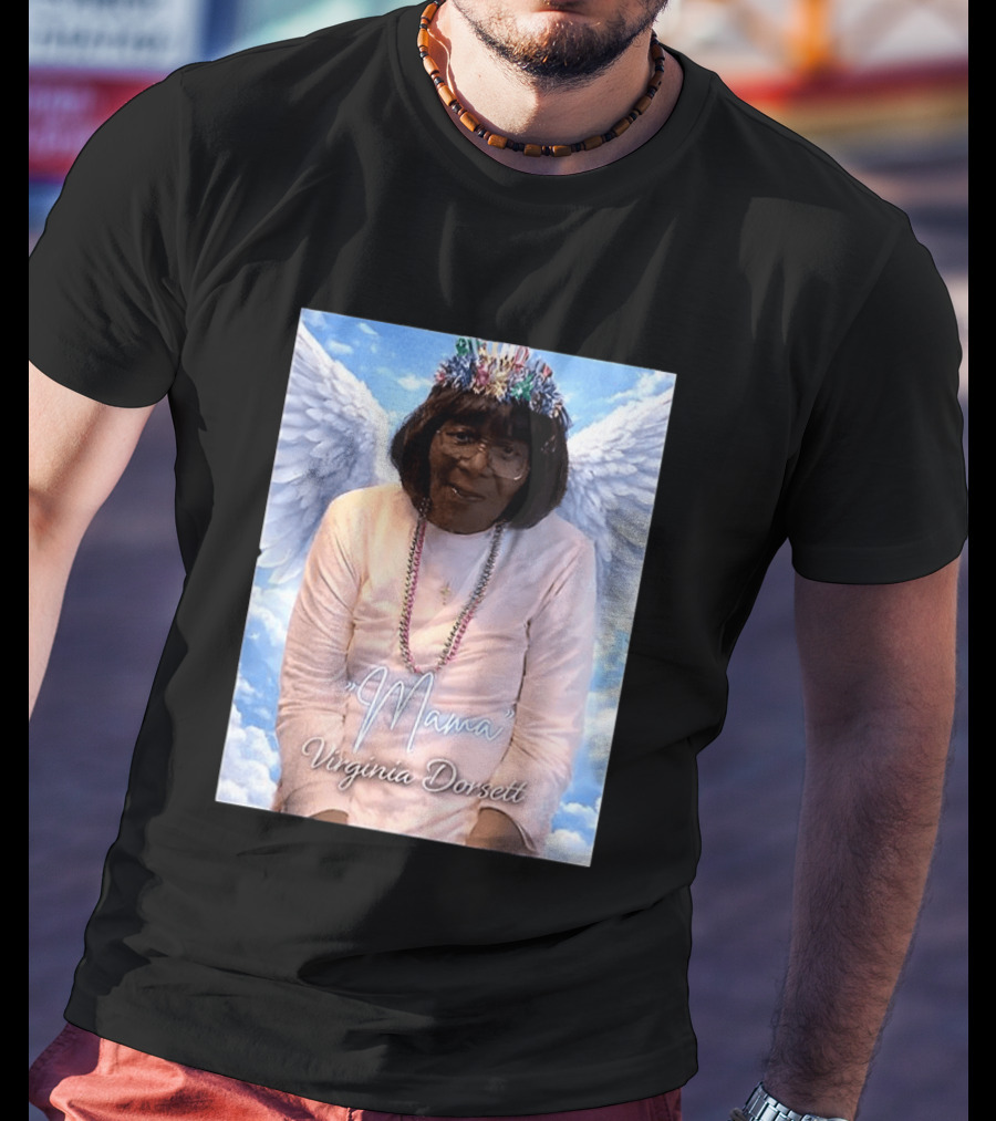Mama Virginia Dorsett Angel Wings Celebration T-Shirt