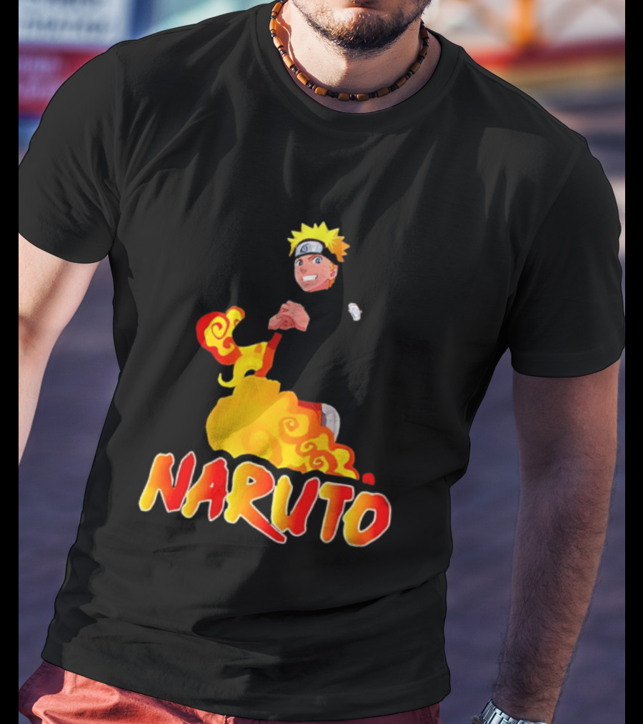 Naruto Atlanta Hawks Vintage 90s Style Anime T-Shirt