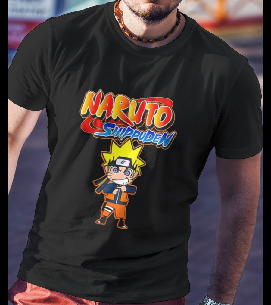 Naruto Shippuden Atlanta Hawks Crossover Featuring Naruto Uzumaki T-Shirt