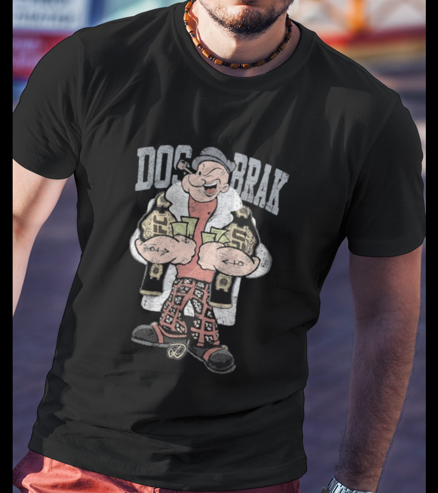 Popeye Mink Cash Style Dosbrak Champ T-Shirt