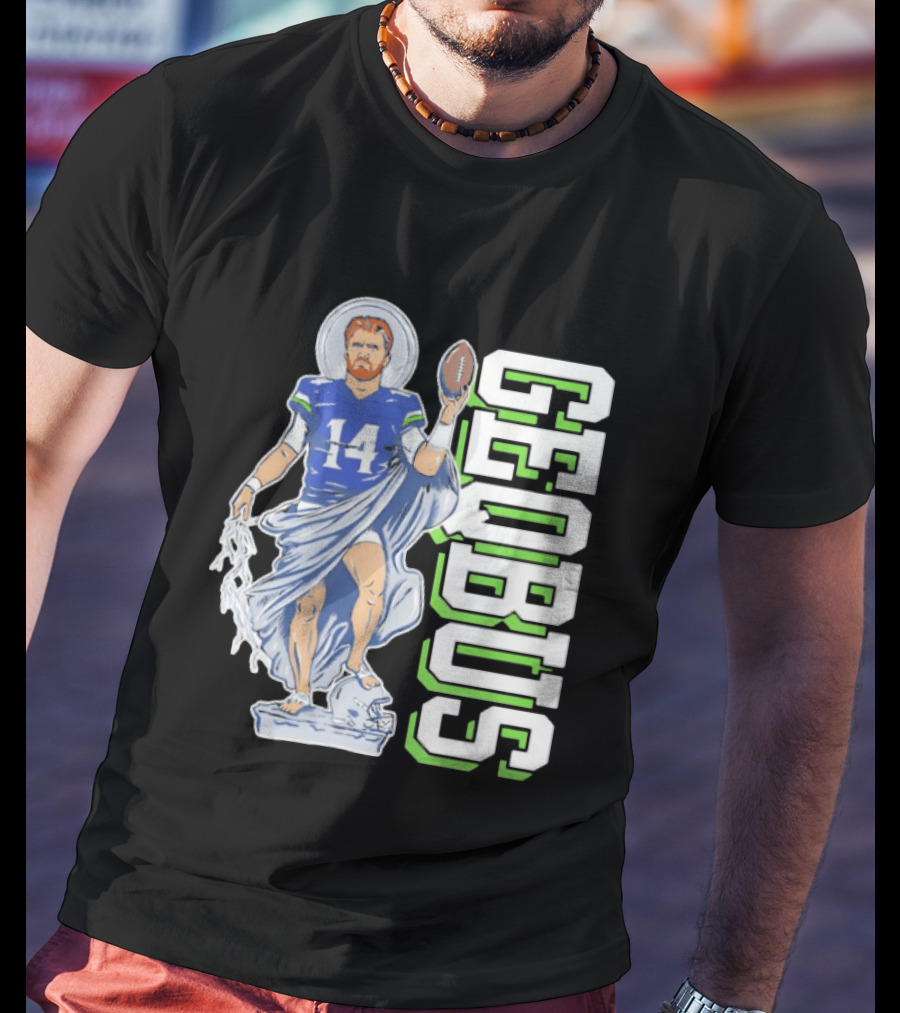 Sam Darnold Sea Geqbus Football Halo 14 Jersey T-Shirt